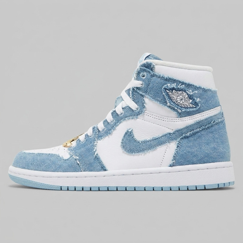 کفش پیاده روی مدل Air Jordan 1 Denim
