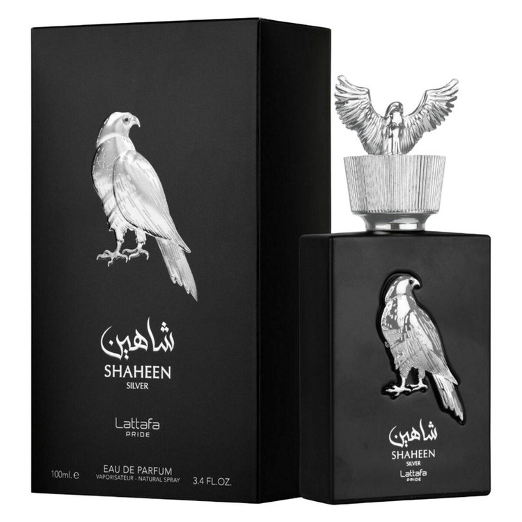 ادو پرفیوم مردانه لطافه مدل شاهین با رایحه خنک و تند حجم 100 میلی لیتر