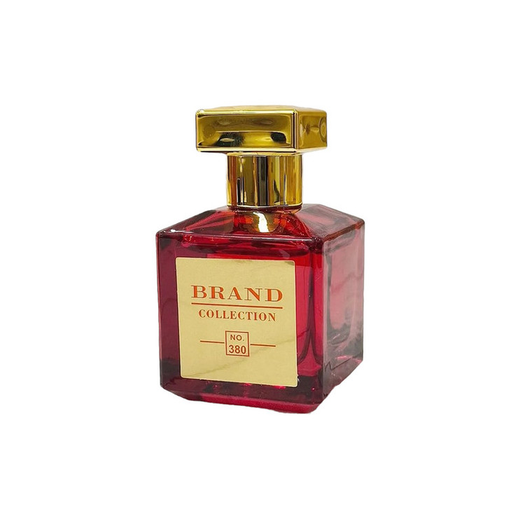 عطر جیبی برند کالکشن مدل باکارات رژ کد 380 حجم 25 میلی لیتر