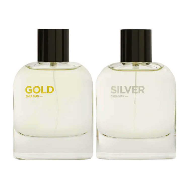 ادو تویلت مردانه زارا مدل Silver and gold حجم 80 میلی لیتر مجموعه دو عددی