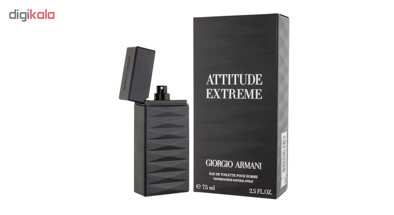ادو تویلت مردانه جورجیو آرمانی مدل Attitude Extreme حجم 75 میلی لیتر
