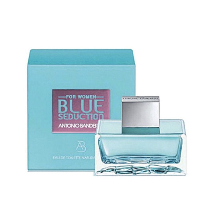 ادو تویلت زنانه آنتونیو باندراس مدل Blue Seduction for women حجم 100 میلی لیتر
