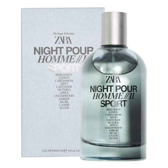 ادو پرفیوم مردانه زارا مدل NIGHT SPORT حجم 150 میلی لیتر
