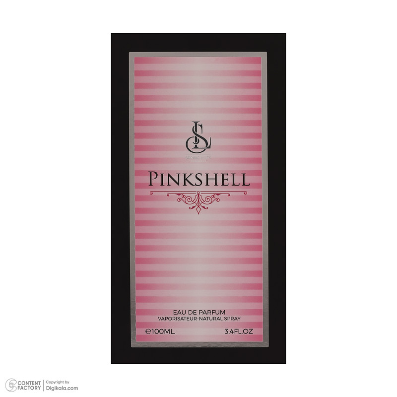 ادوپرفیوم زنانه اسپرینگ لیلیز مدل Pinkshell با رایحه خنک حجم 100 میلیلیتر