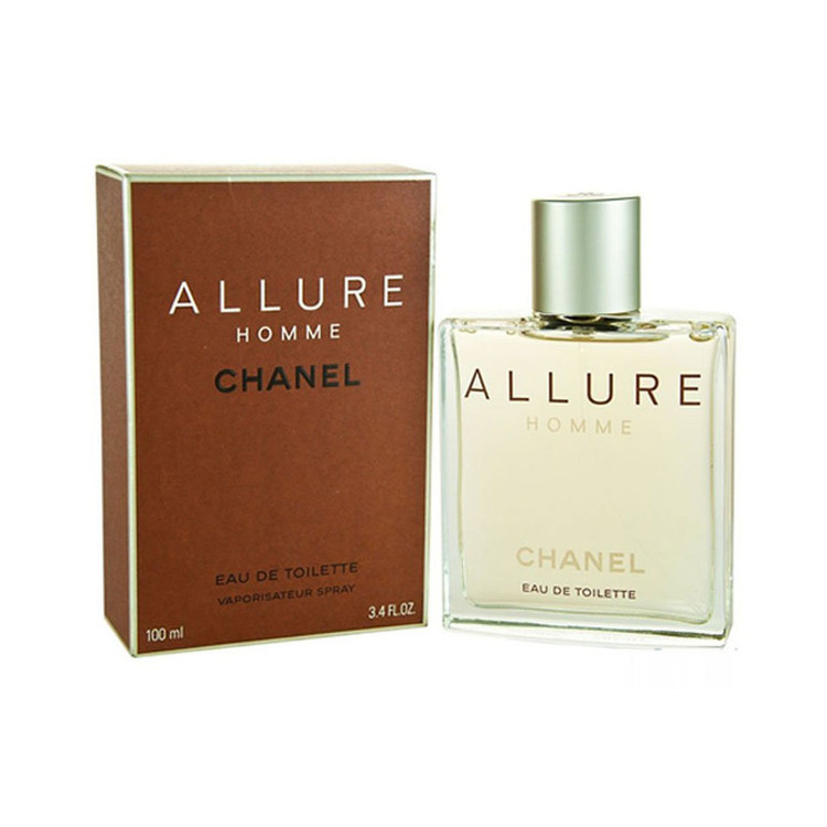 ادو تویلت مردانه شانل مدل Allure Homme با رایحه گرم حجم 100 میلی لیتر