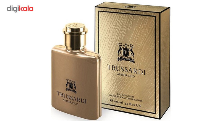 ادو پرفیوم مردانه تروساردی مدل Amber Oud حجم 100 میلی لیتر