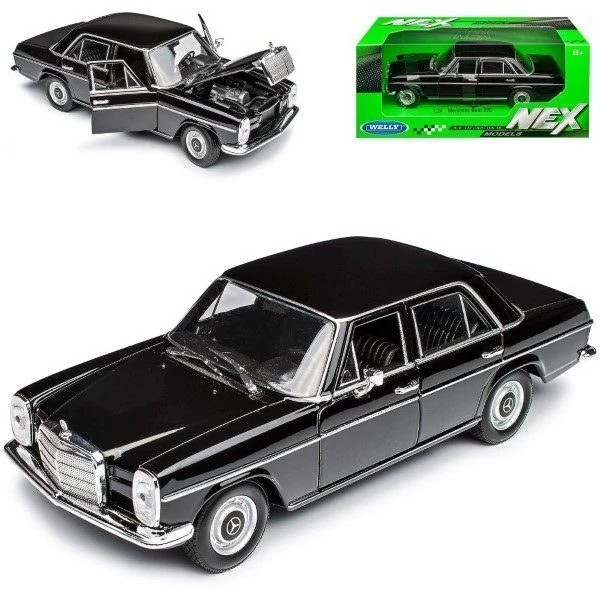 اسباب بازی ماکت ماشین فلزی بنز معماری Mercedes Benz 220 برند ویلی WELLY