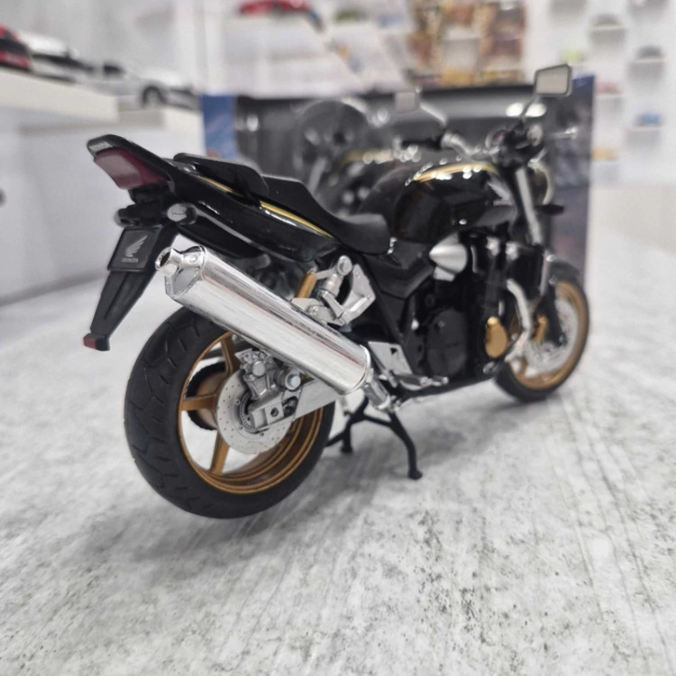 ماکت فلزی موتور HONDA CB1300SF اسباب بازی موتور هوندا سی بی 1300 شال طلایی