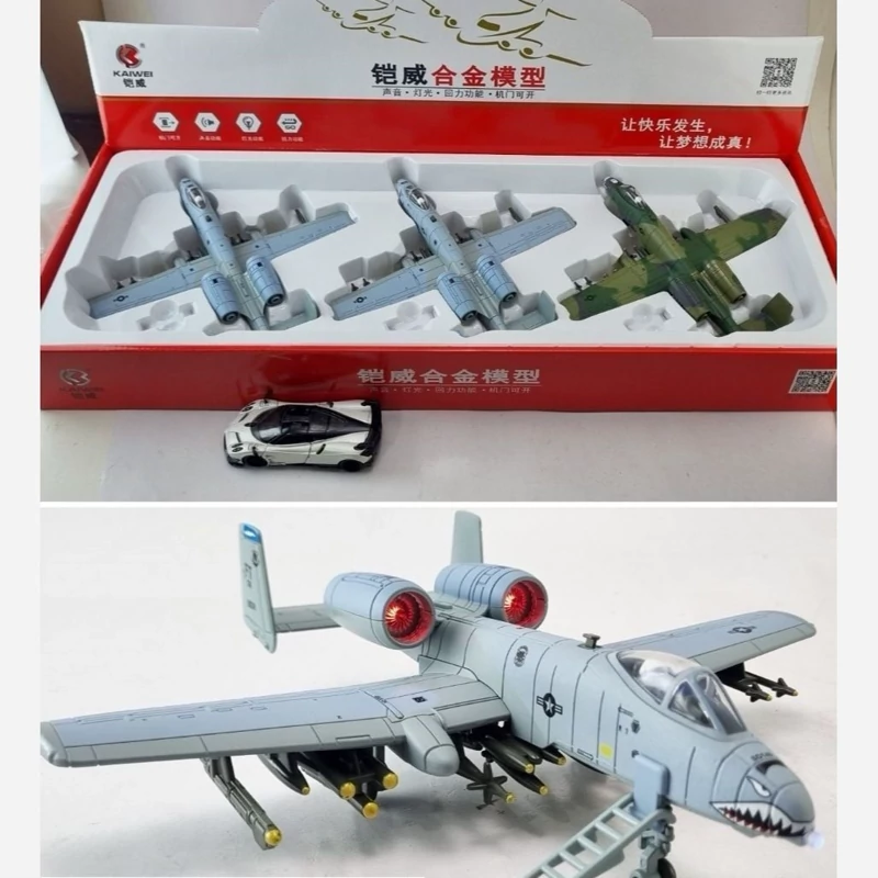 اسباب بازی هواپیما جنگی A10 فلزی ماکت هواپیمای فلزی A 10 Thunderbolt II