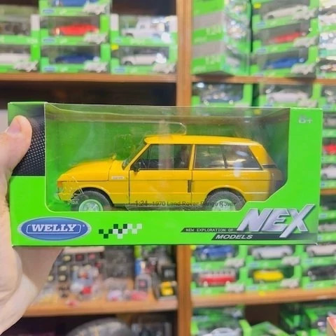 اسباب بازی ماشین فلزی رنجروور 1970 ماکت ماشین Land Rover 1970 برند welly
