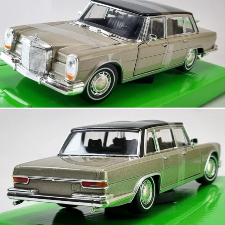 اسباب بازی ماشین فلزی مرسدس بنز 600 فلزی برند ویلی 1963 ماکت فلزی 1963 Mercedes Benz 600