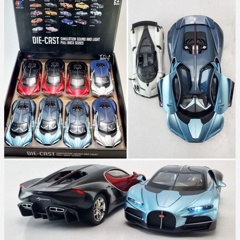 اسباب بازی ماشین فلزی بوگاتی توربیون ماکت ماشین فلزی Bugatti Tourbillon