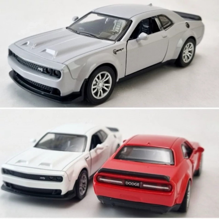 اسباب بازی ماشین فلزی دوج چلنجر هلکت ماکت ماشین فلزی دوج چلنجر Dodge Challenger SRT Hellcat