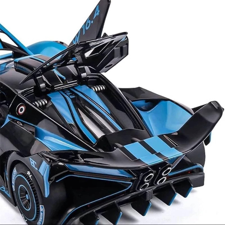 اسباب بازی ماشین فلزی بوگاتی بولید دودزا شارژی ماکت ماشین فلزی Bugatti Bolide