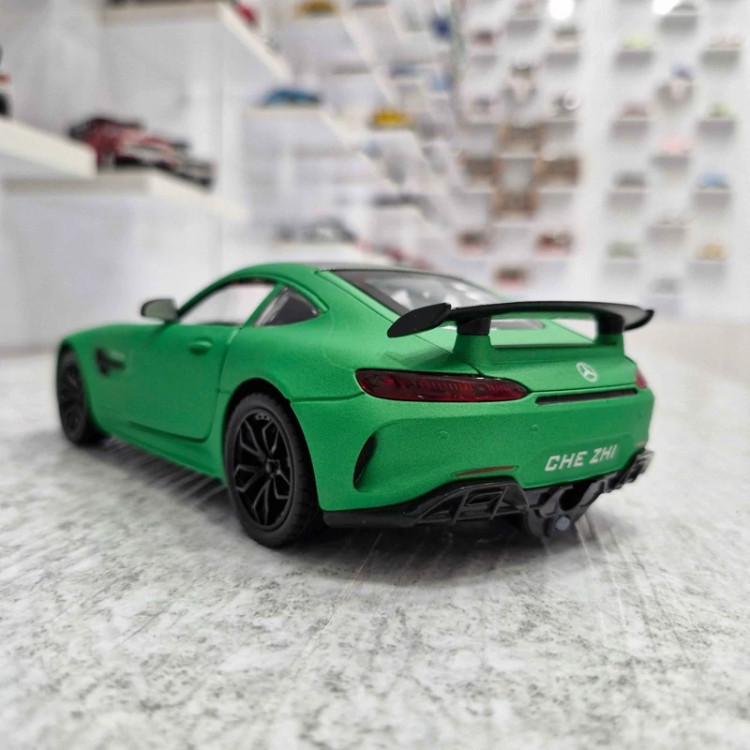 اسباب بازی ماشین فلزی مرسدس بنز ای ام جی دودزا ماکت فلزی Mercedes Benz AMG سبز