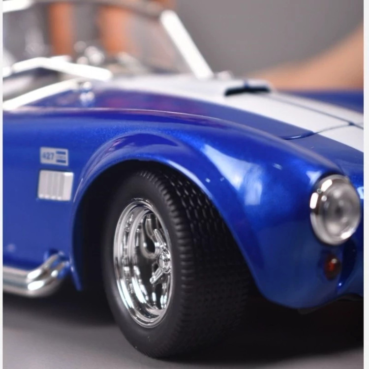 اسباب بازی ماشین فلزی شلبی کبری ماکت فلزی Shelby Cobra 427