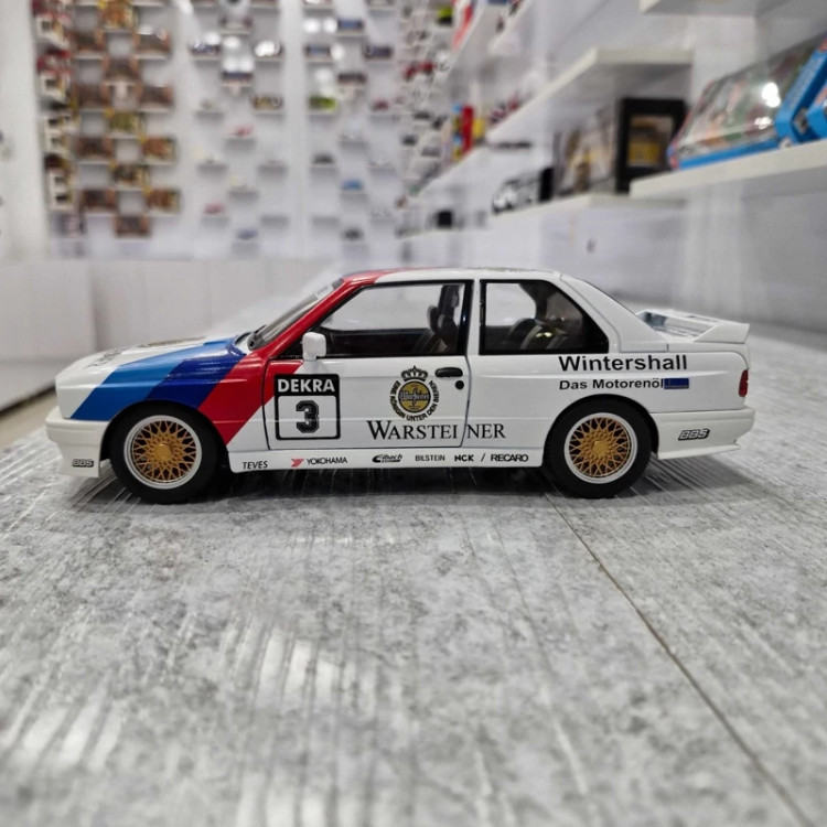 اسباب بازی ماشین فلزی بی ام و ام 3 دریفتی ماکت فلزی BMW M3 E30
