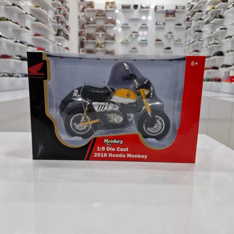 اسباب بازی موتور فلزی هوندا مانکی ماکت فلزی Honda monkey