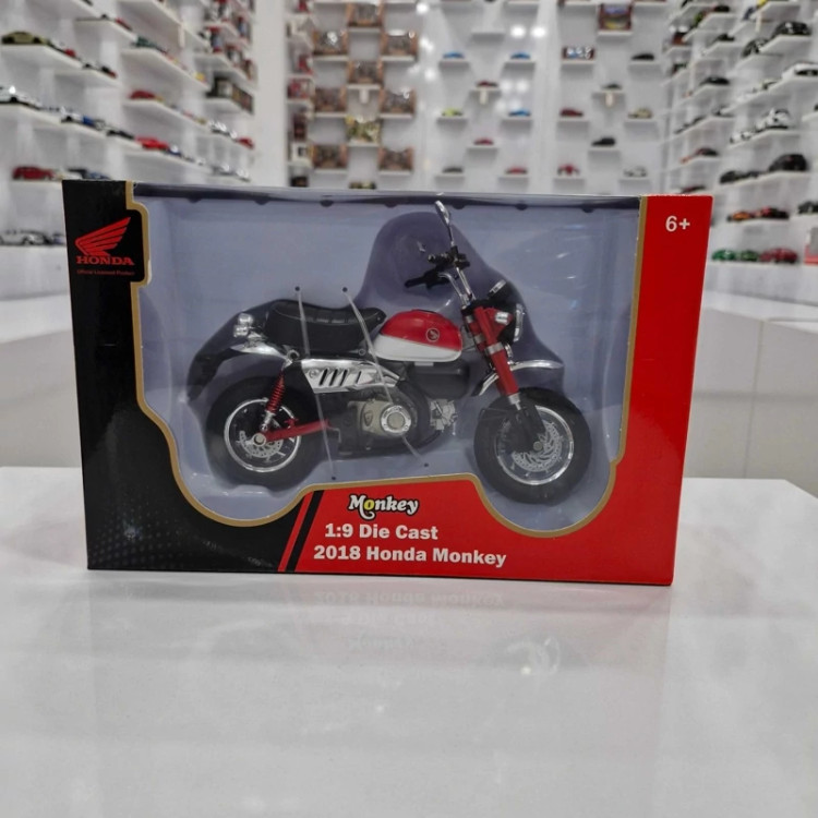 اسباب بازی موتور فلزی هوندا مانکی ماکت فلزی Honda monkey
