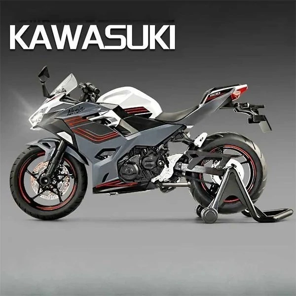 اسباب بازی موتور فلزی کاوازاکی نینجا 400 ماکت فلزی Kawasaki ninja 400