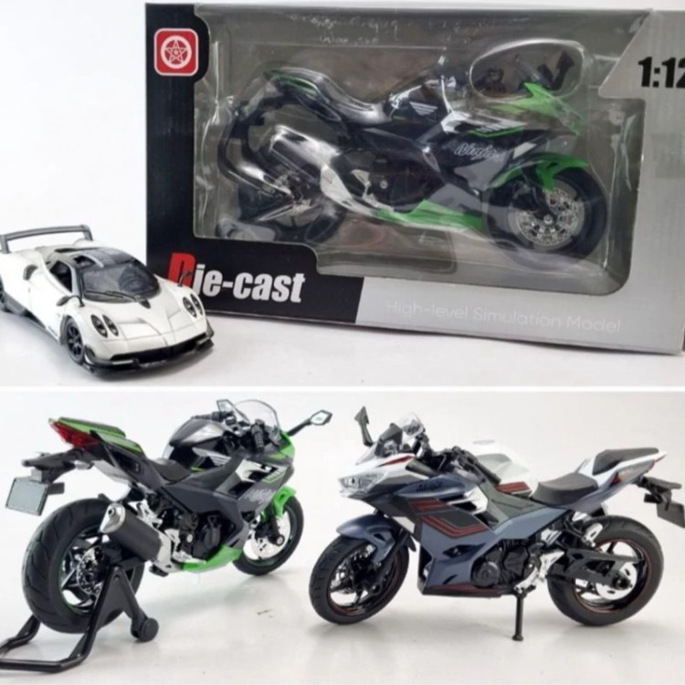 اسباب بازی موتور فلزی کاوازاکی نینجا 400 ماکت فلزی Kawasaki ninja 400