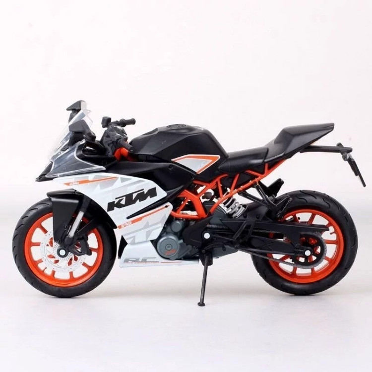 اسباب بازی موتور فلزی کی تی ام 390 اورجینال ماکت فلزی موتور KTM RC 390