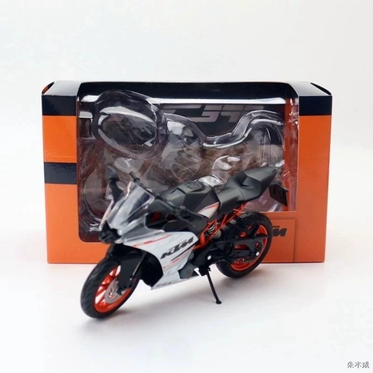 اسباب بازی موتور فلزی کی تی ام 390 اورجینال ماکت فلزی موتور KTM RC 390