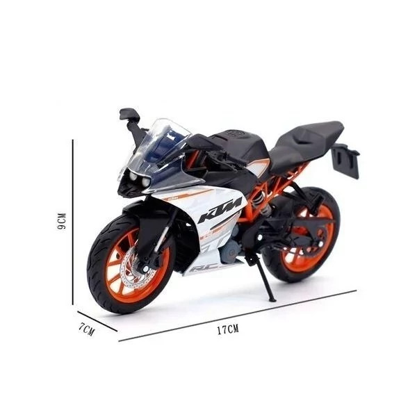 اسباب بازی موتور فلزی کی تی ام 390 اورجینال ماکت فلزی موتور KTM RC 390