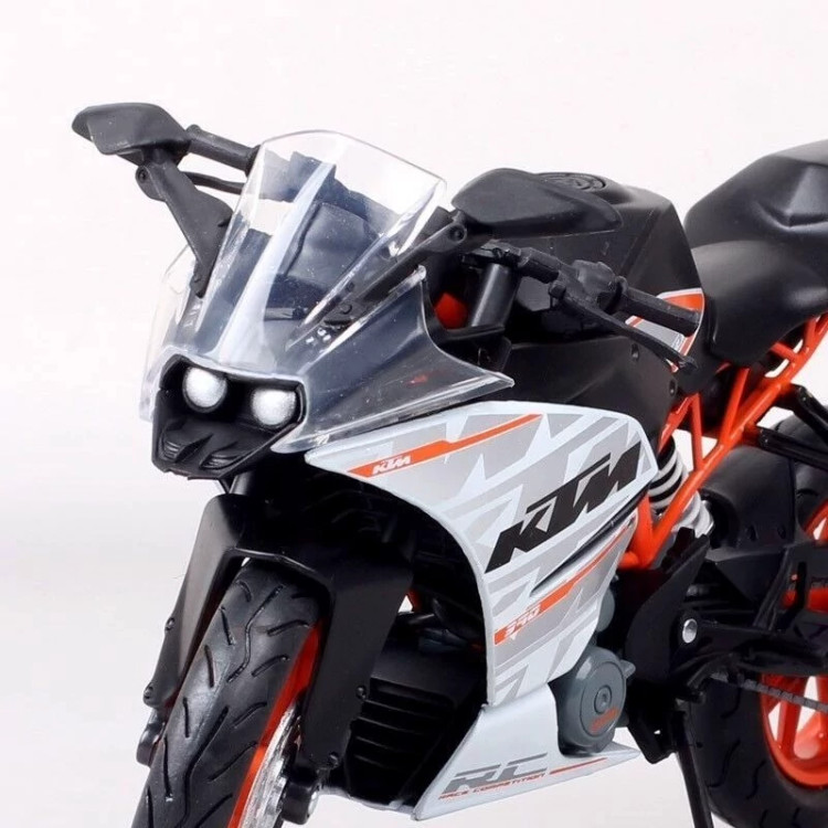 اسباب بازی موتور فلزی کی تی ام 390 اورجینال ماکت فلزی موتور KTM RC 390