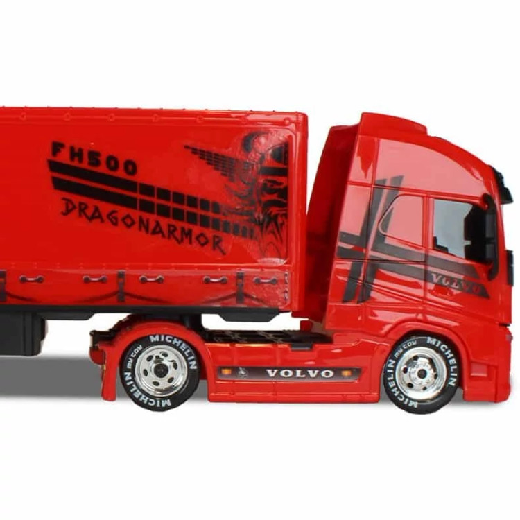 اسباب بازی کامیون ولوو FH500 (تریلی کانتینر) بزرگ مای توی