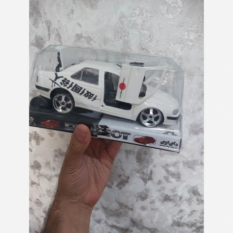 ماشین پژو پارس و پژو 405 شوتی کفخواب با تنظیم ارتفاع دستی و 2 درب بازشو و کاپوت و صندوق بازشو رینگ اسپرت