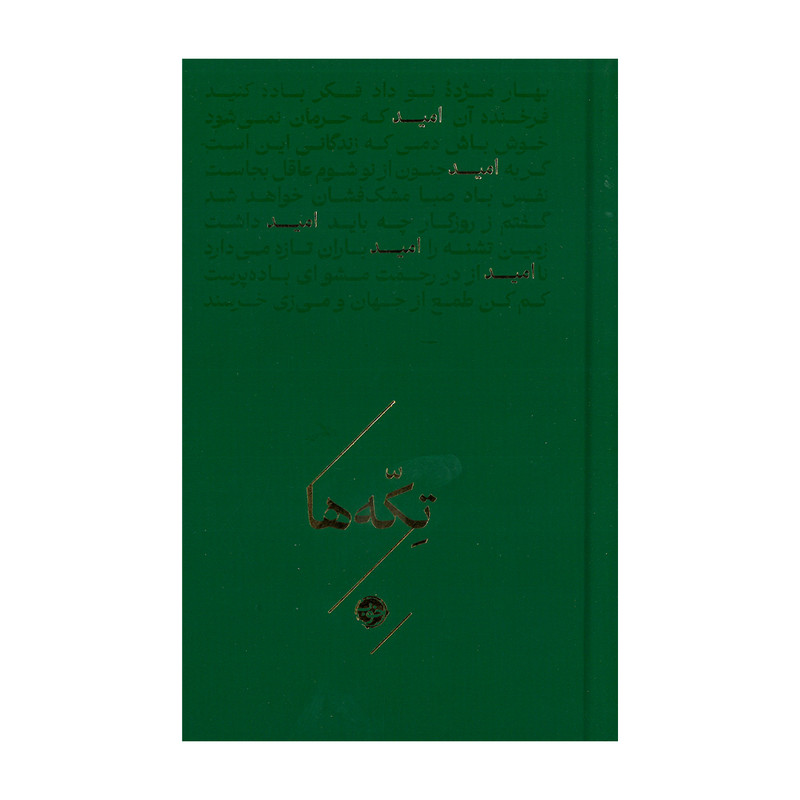 کتاب تکه ها امید اثر گروه شاعران نشر خوب