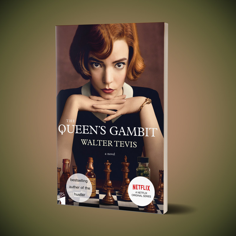 کتاب Queens Gambit اثر Walter Tevis انتشارات معیار علم