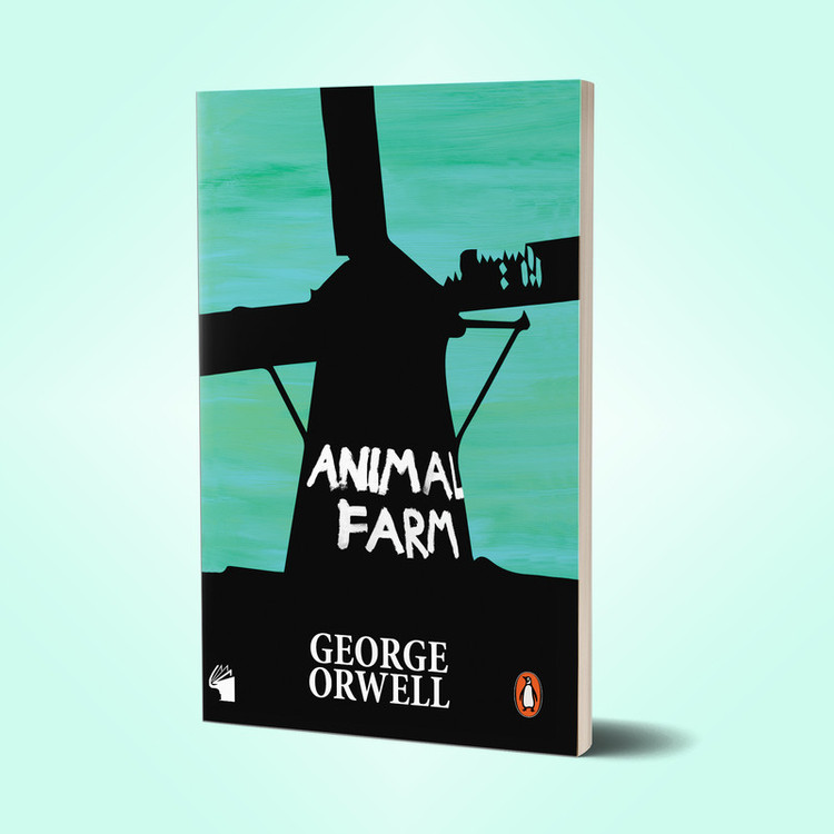 کتاب Animal Farm اثر George Orwell انتشارات معیار علم