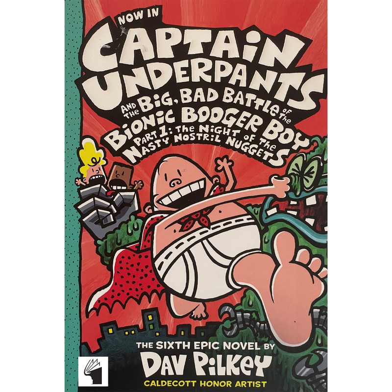 کتاب 6 Captain Underpants اثر Dav Pilkey انتشارات معیار علم