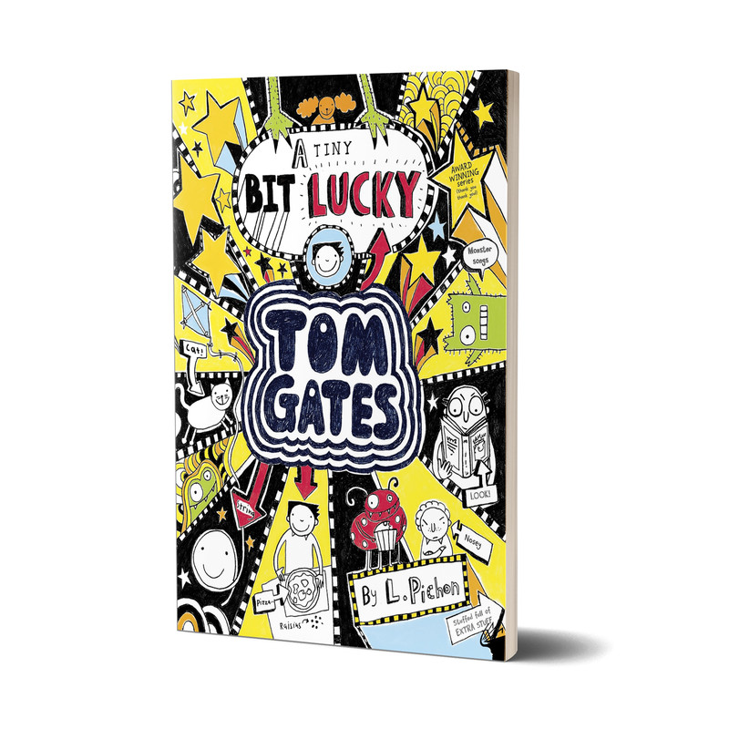 کتاب Tom Gates: A Tiny Bit Lucky اثر Liz Pichon انتشارات معیار علم