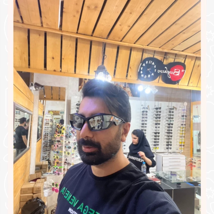 عینک جیونچی بیس دار کد21