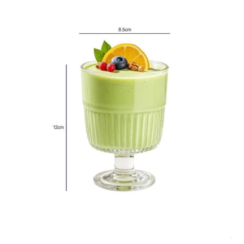 لیوان لیمون مدل دسرخوری MD 1025 مجموعه 6 عددی