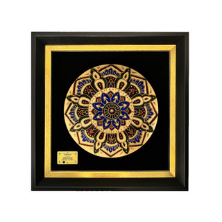 تابلو طلا کوب مارک گلد مدل ماهک کد T3414