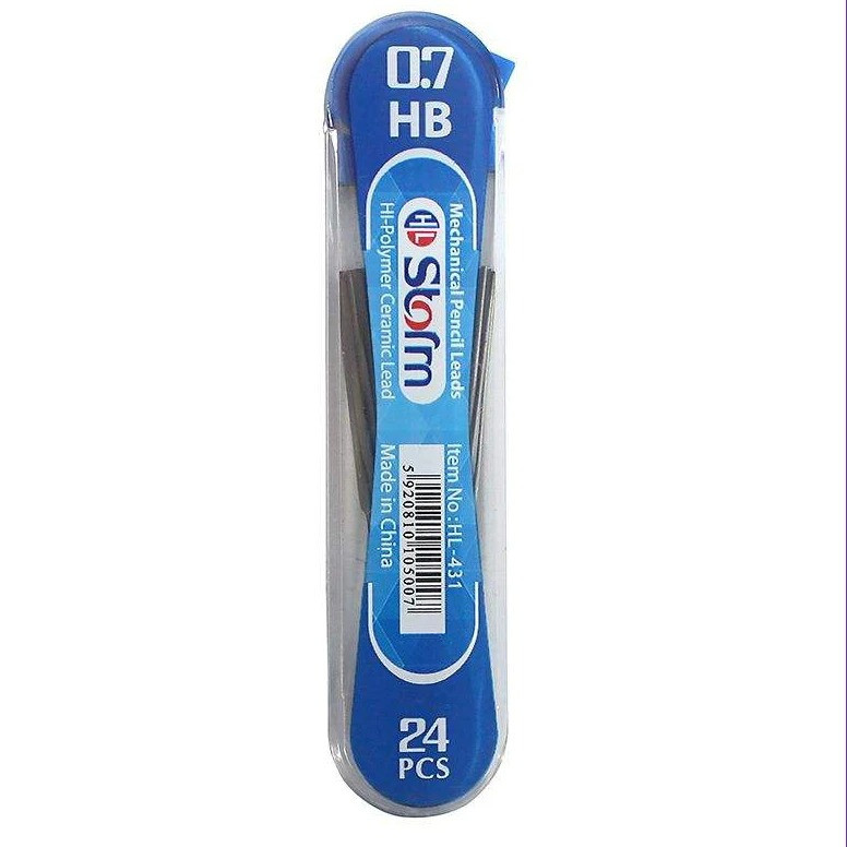 نوک مداد نوکی 0.7 میلی متری استورم مدل HL-430107 بسته 12 عددی