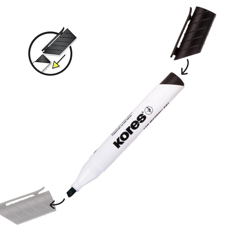 ماژیک وایت برد 6 رنگ کورس مدل K-Marker XW2