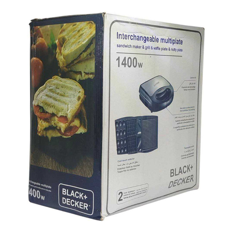 ساندویچساز چهار خانه بلک+دکر مدل TS-4090