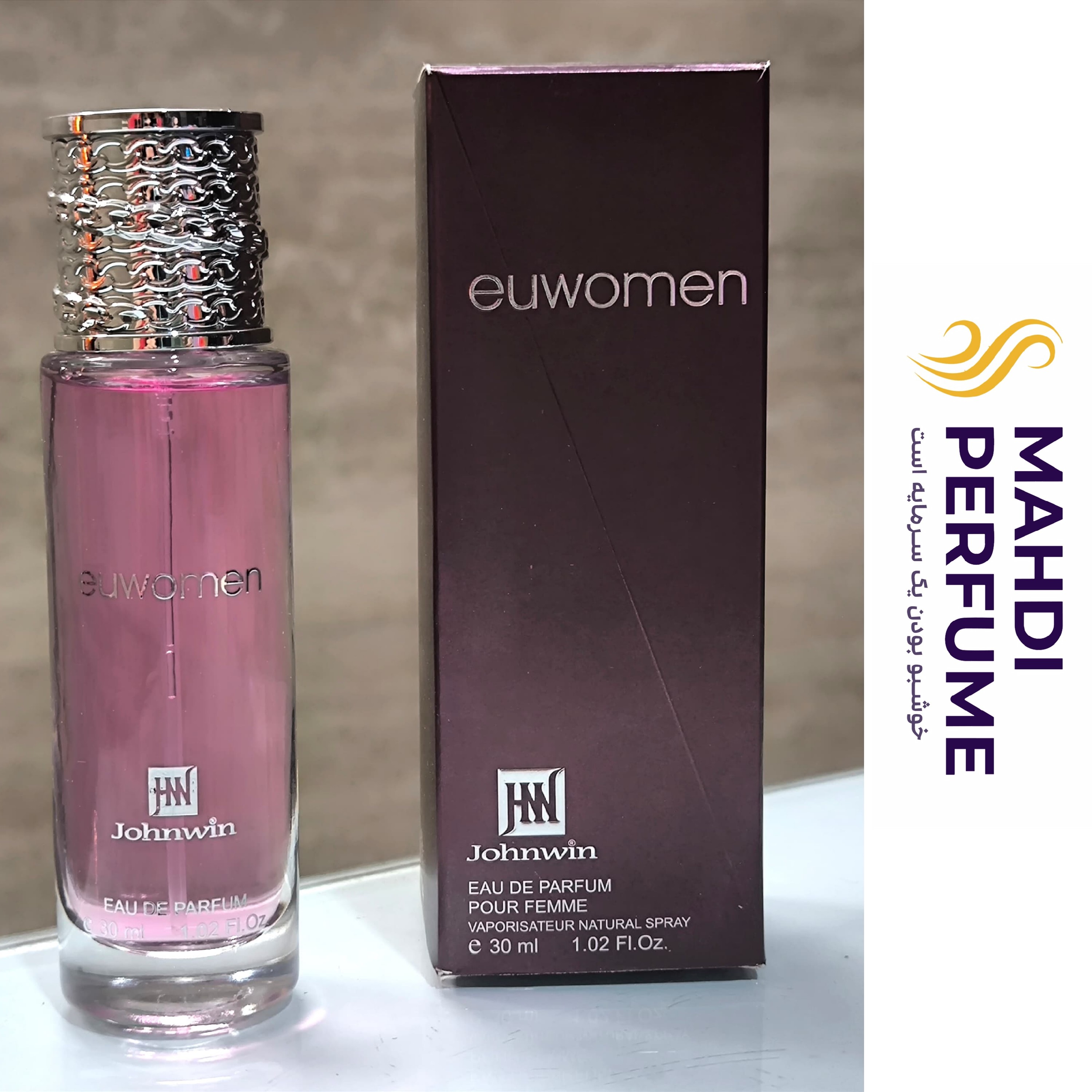عطر ادکلن ایو وومن ایفوریا زنانه جانوین جکوینز Johnwin euwomen