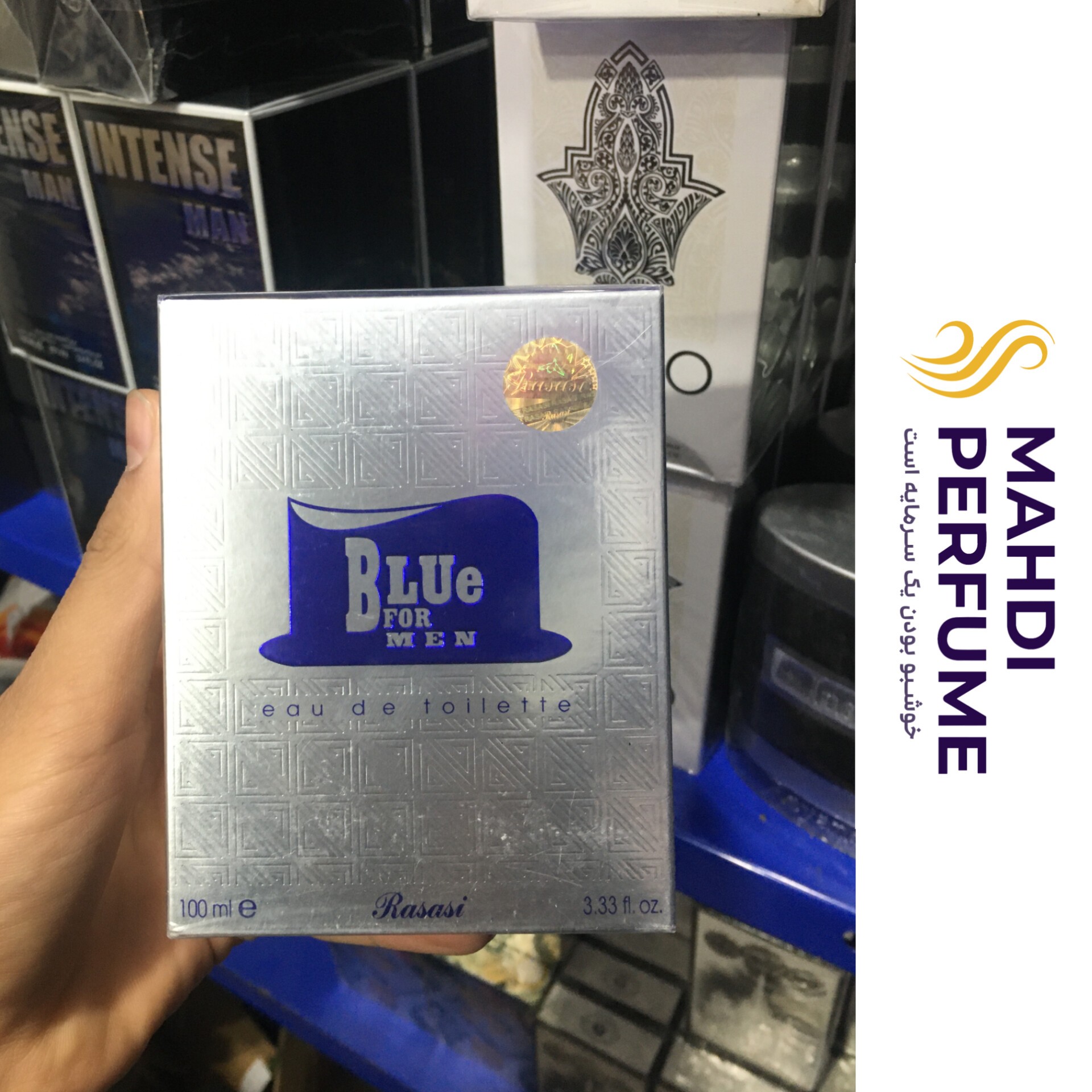 عطر ادکلن رصاصی بلو فور من مردانه Rasasi Blue