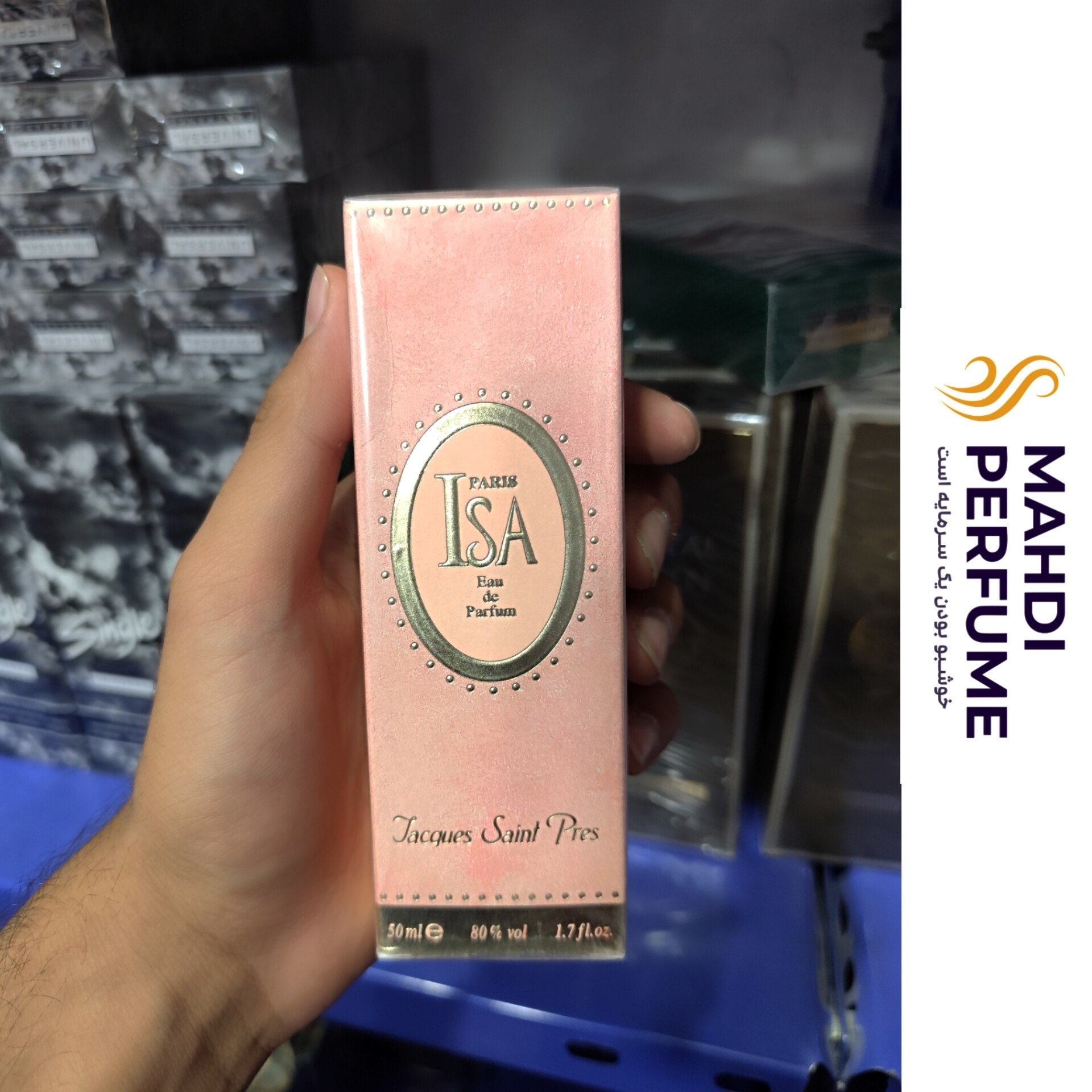 عطر ادکلن ایسا عیسی اصلی و اورجینال JACQUES SAINT PRES ISA 50ml