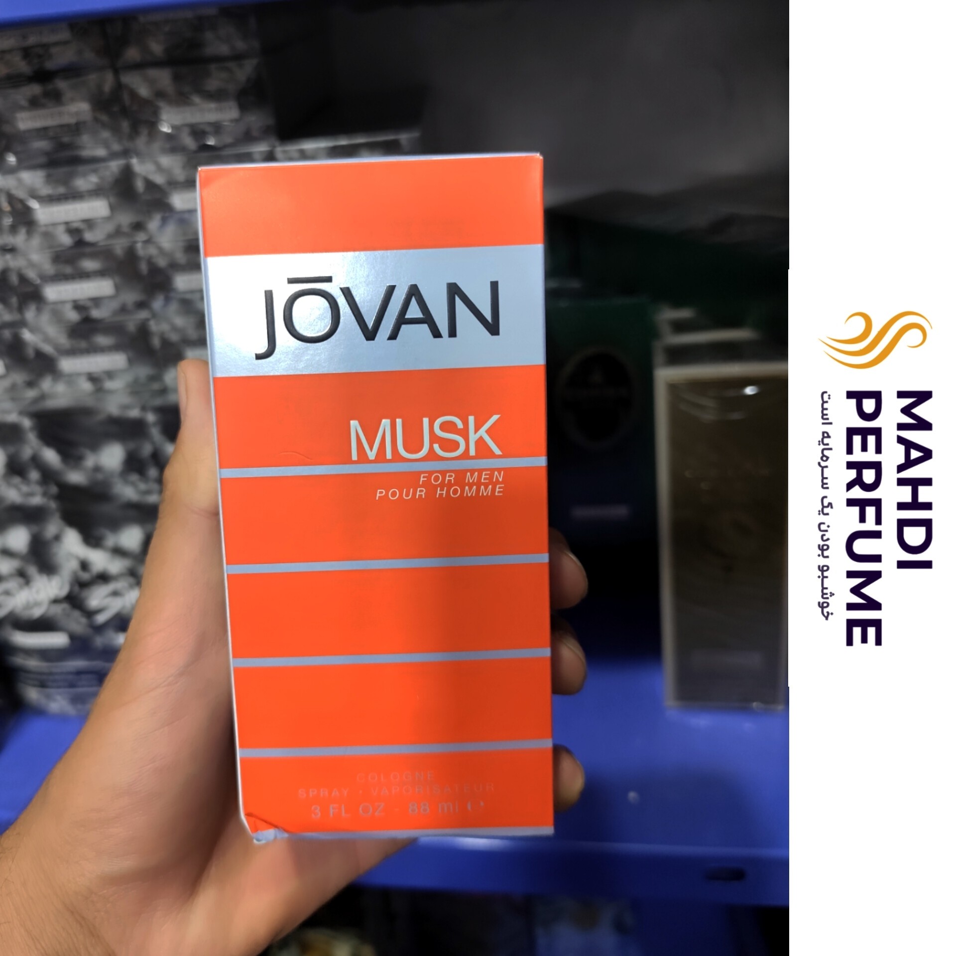 عطر ادکلن جوان  ژوان -ماسک مردانه Jovan Musk for Men