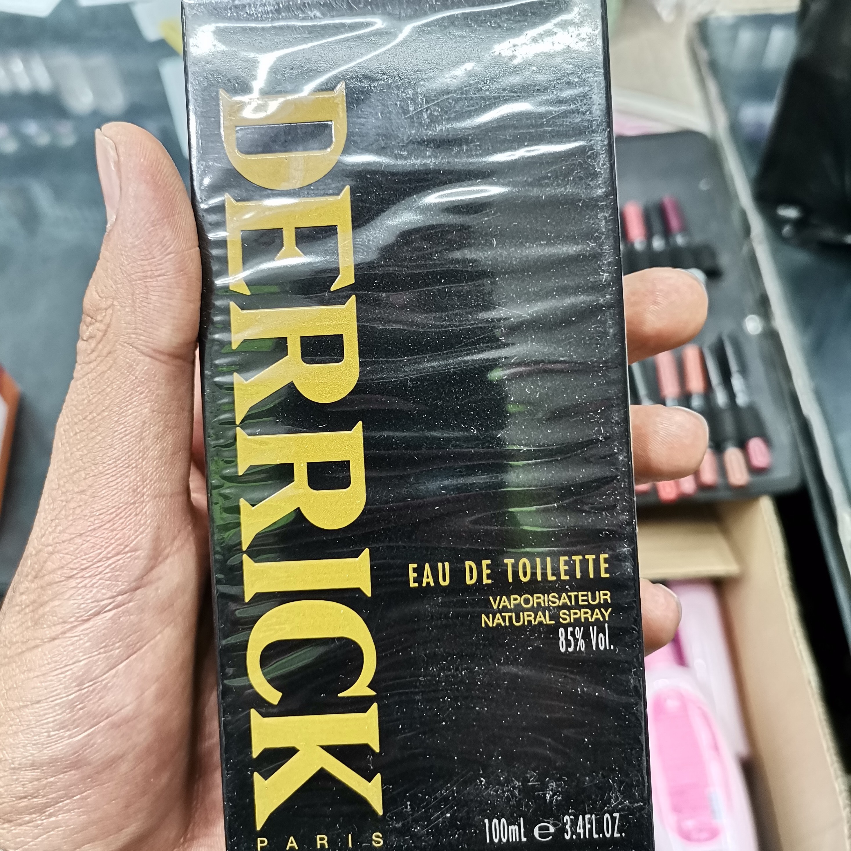 ادکلن دریک اورجینال اصل عطر درک هلو گرام دار derrick (عطر مهدی)