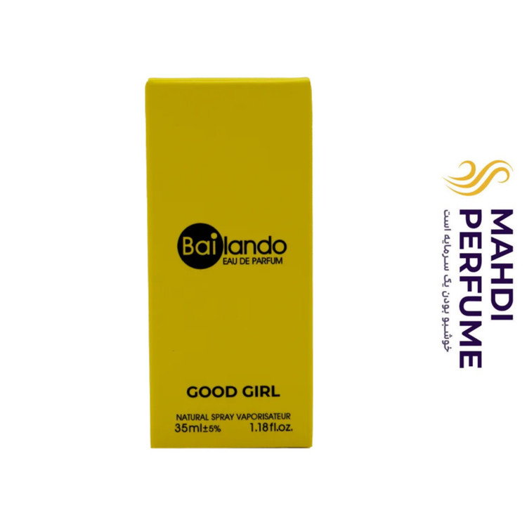 عطر جیبی زنانه بایلندو مدل گود گرل GOOD GIRL حجم 35 میلی لیتر