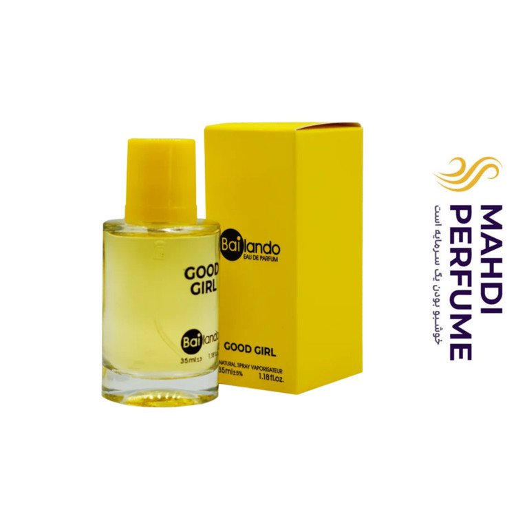 عطر جیبی زنانه بایلندو مدل گود گرل GOOD GIRL حجم 35 میلی لیتر
