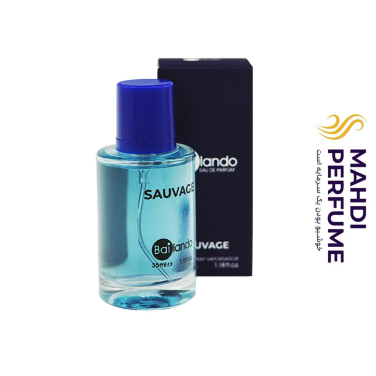 عطر جیبی مردانه بایلندو مدل ساواج SAUVAGE حجم 35 میلی لیتر